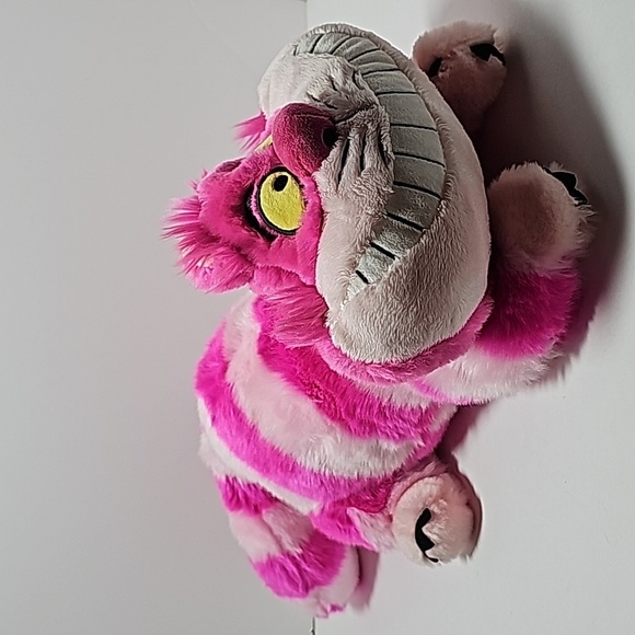 Disney Cheshire Cat Tabby Plush Toy Plushie Alice In Wonderland Lewis Carroll - Picture 9 of 15